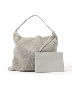 GALERIE VIE ムートン 2-wayトートバッグ