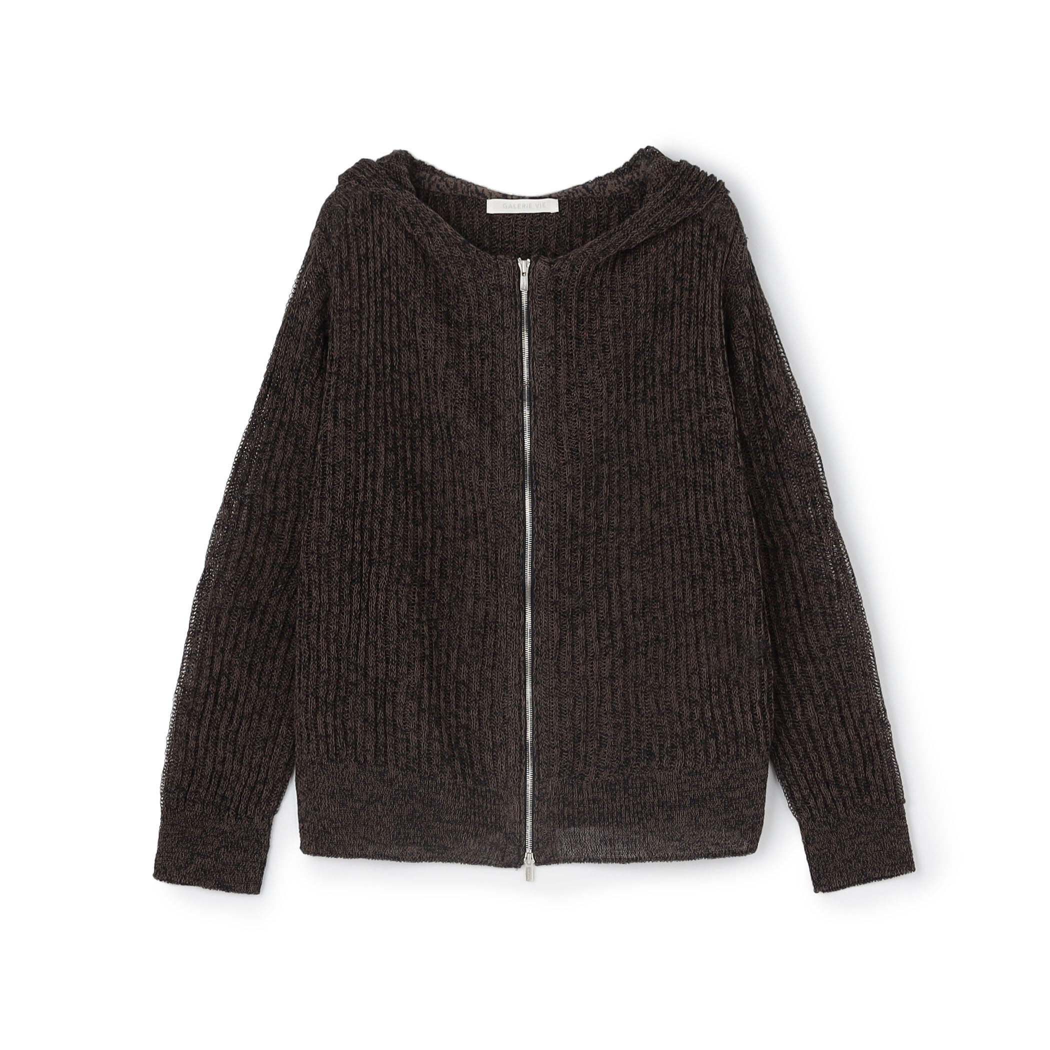 トゥモローランド　ウール100% カーディガン TOMORROWLAND tricot ウール スタンドカラーニットカーディガン