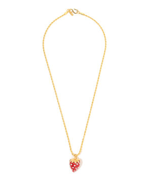 Kenneth Jay Lane Strawberry ネックレス