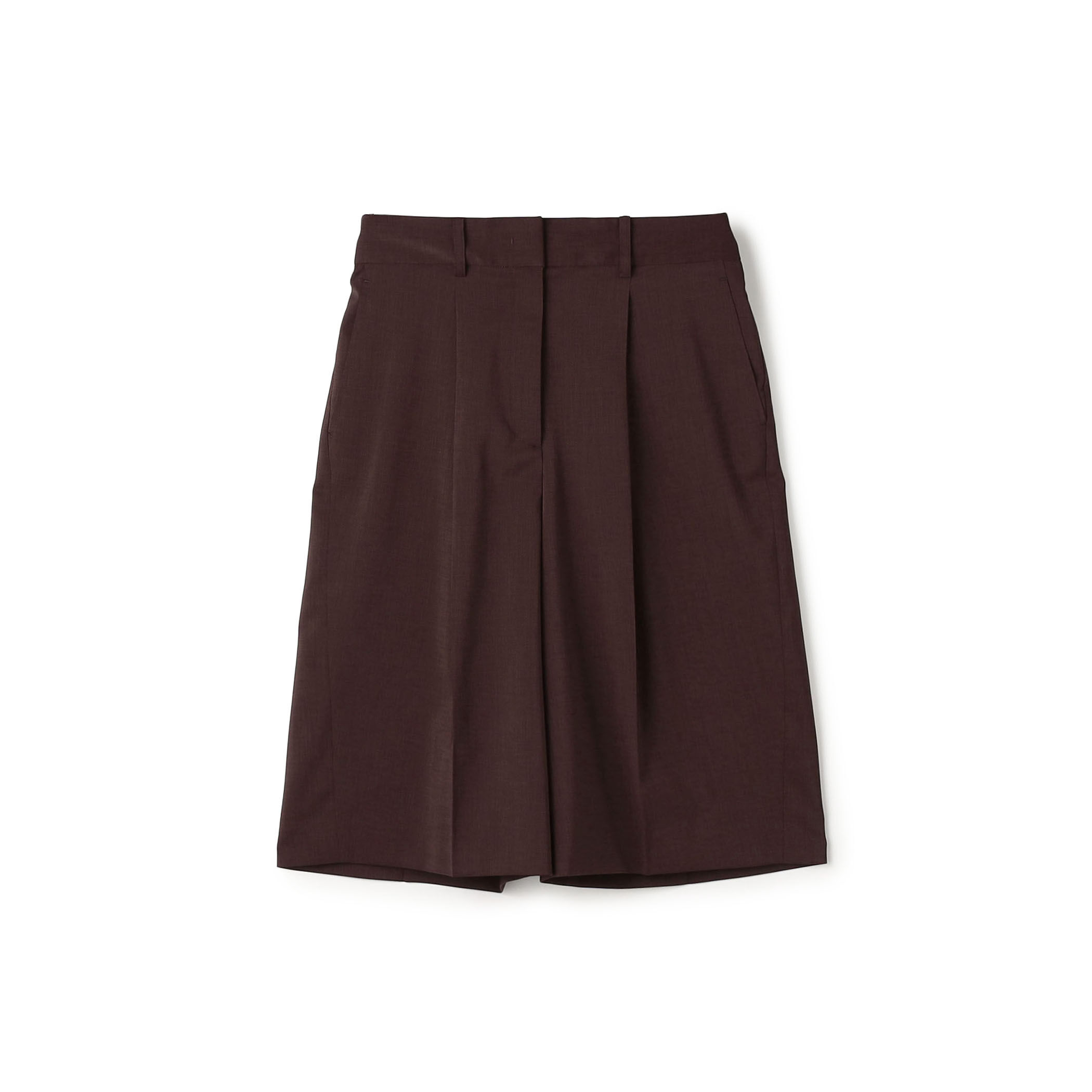 ポリエステルツイル ハーフクロップドパンツ｜トゥモローランド 公式サイト
