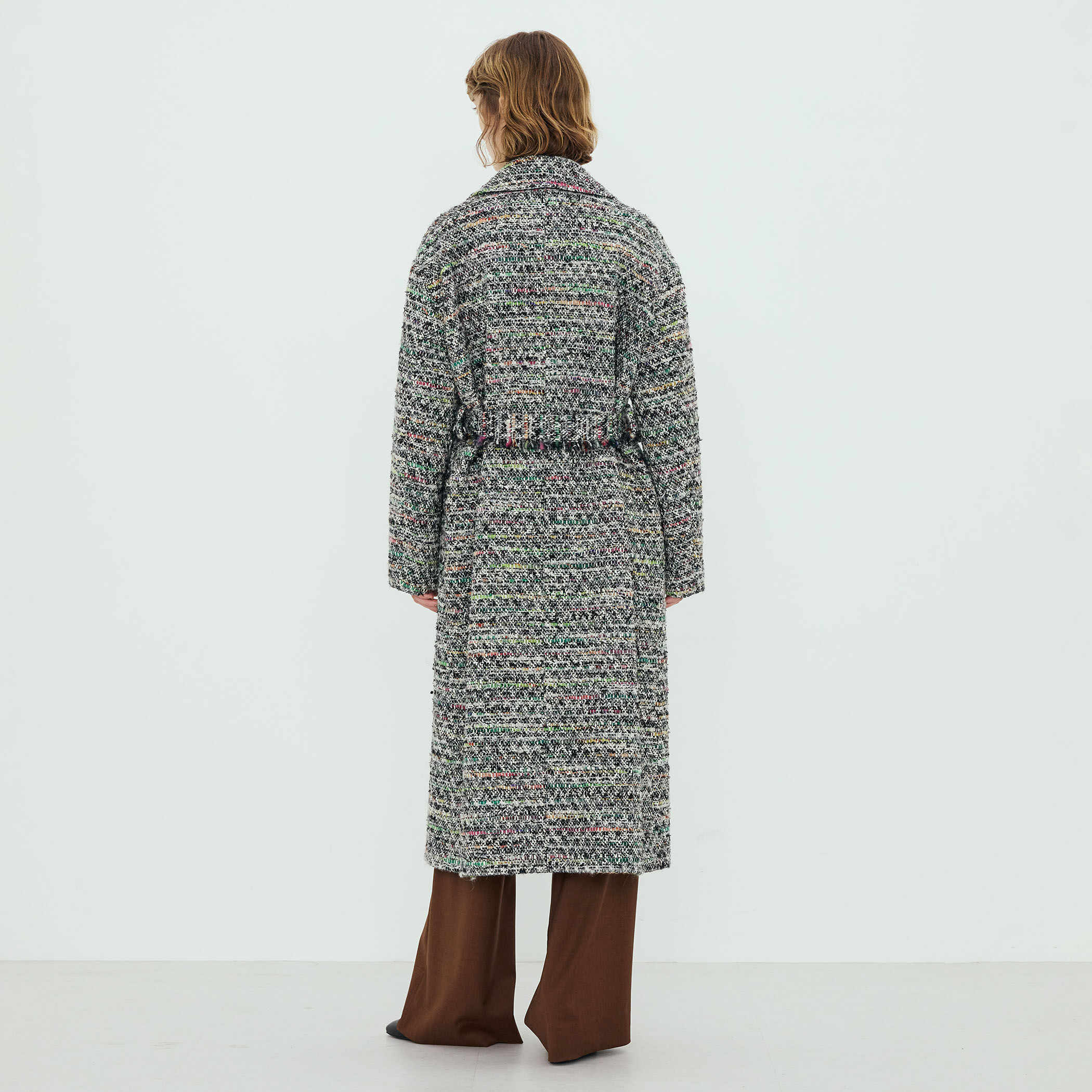 ツイード ローブコート｜トゥモローランド 公式通販