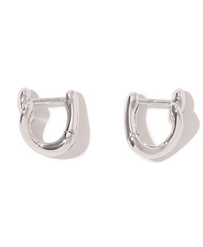 MARIA BLACK Whirl Huggie Silver ピアス
