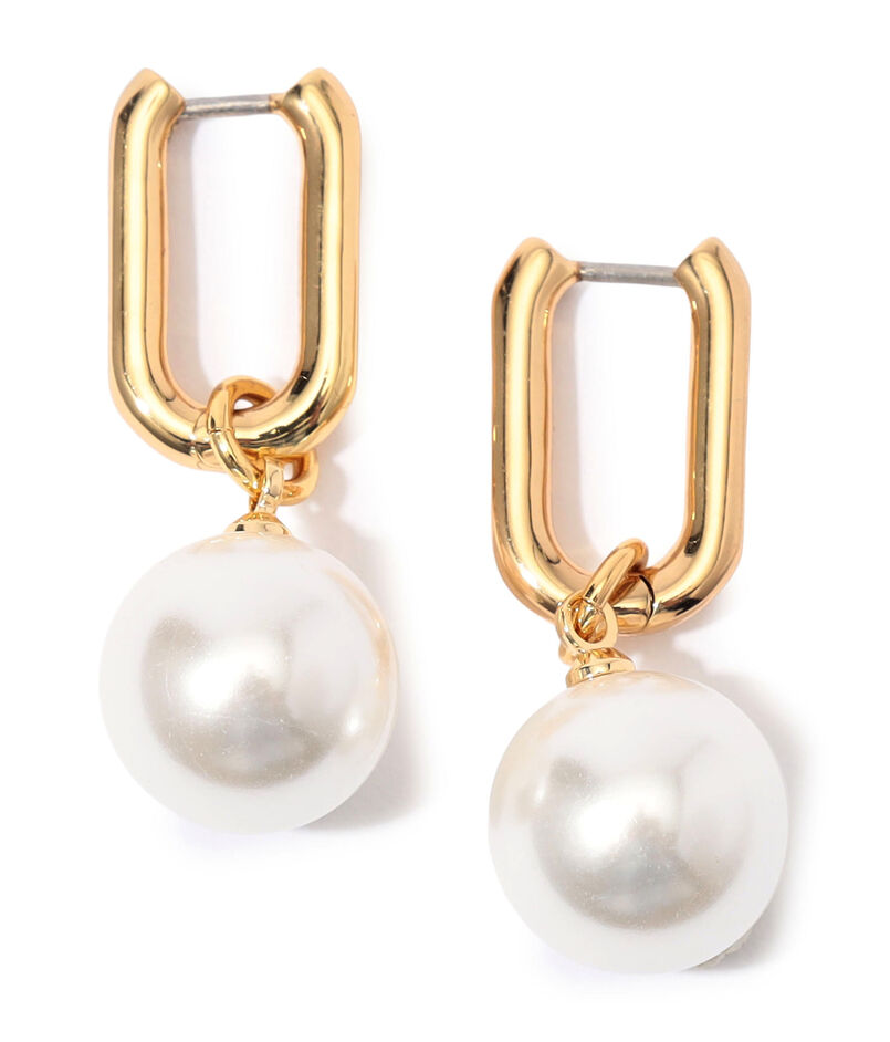 【別注】Kenneth Jay Lane pearl ball ピアス