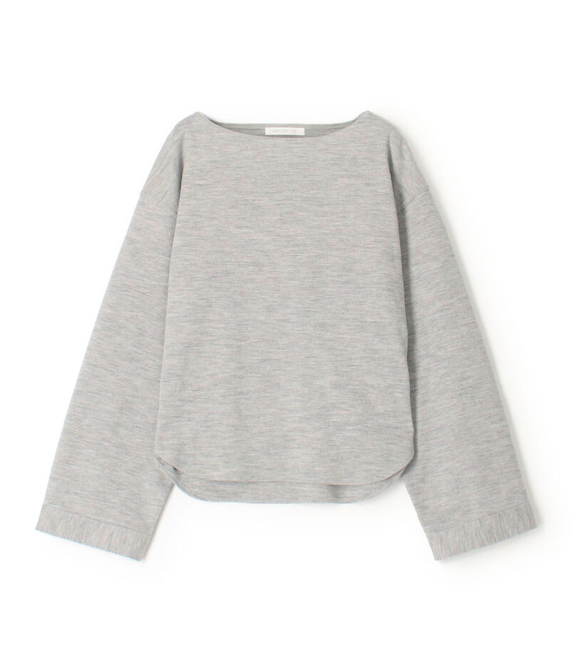 ミルドスムース　ワイドスリーブプルオーバー