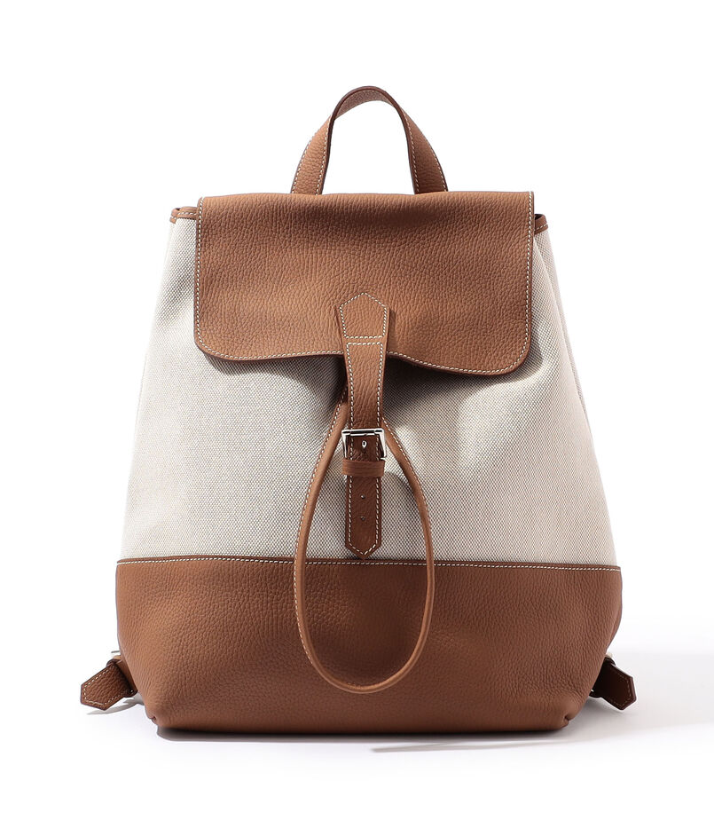 Charles et Charlus MARCEL レザーコンビ バックパック