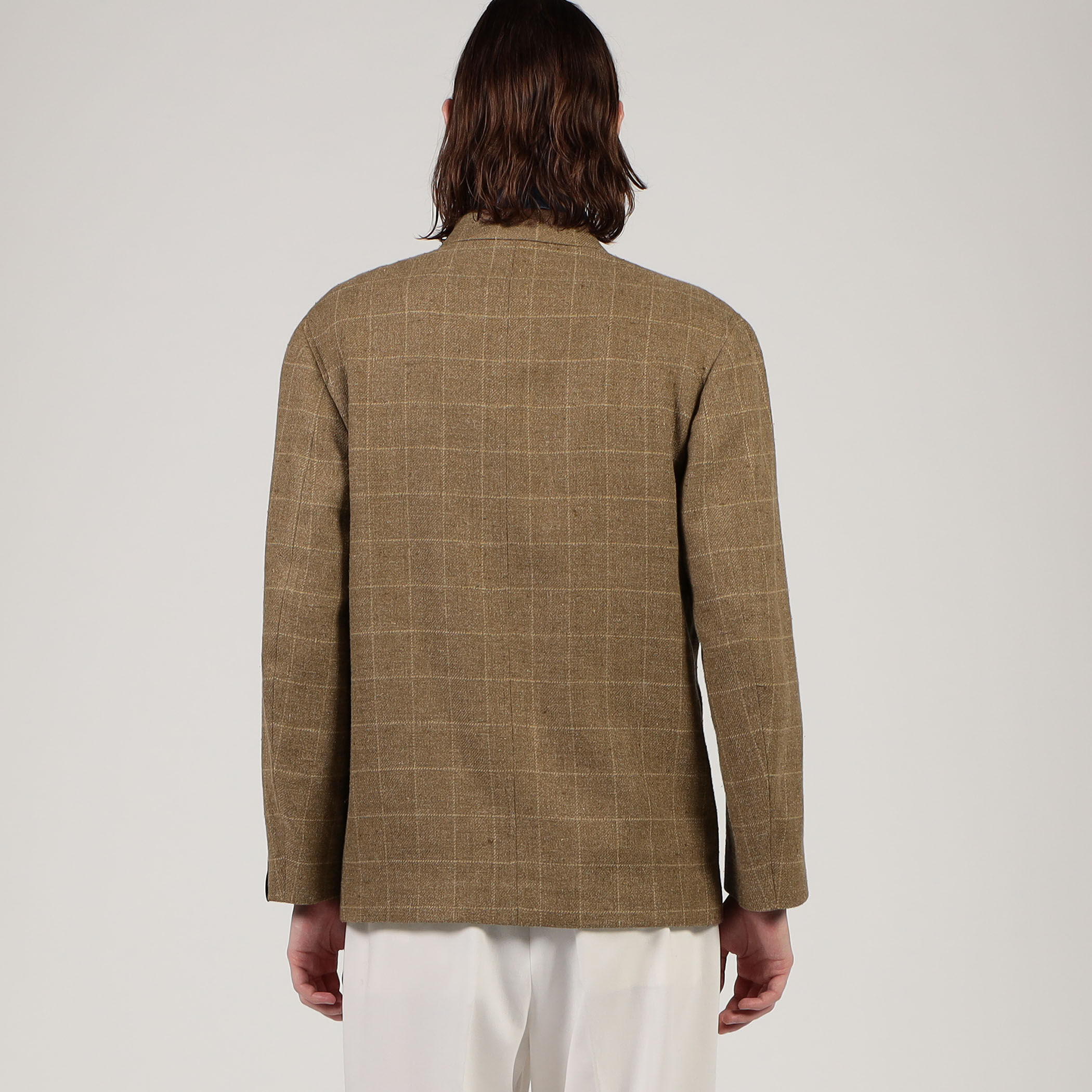 別注】CARUSO シルクリネン フォレスティエールジャケット