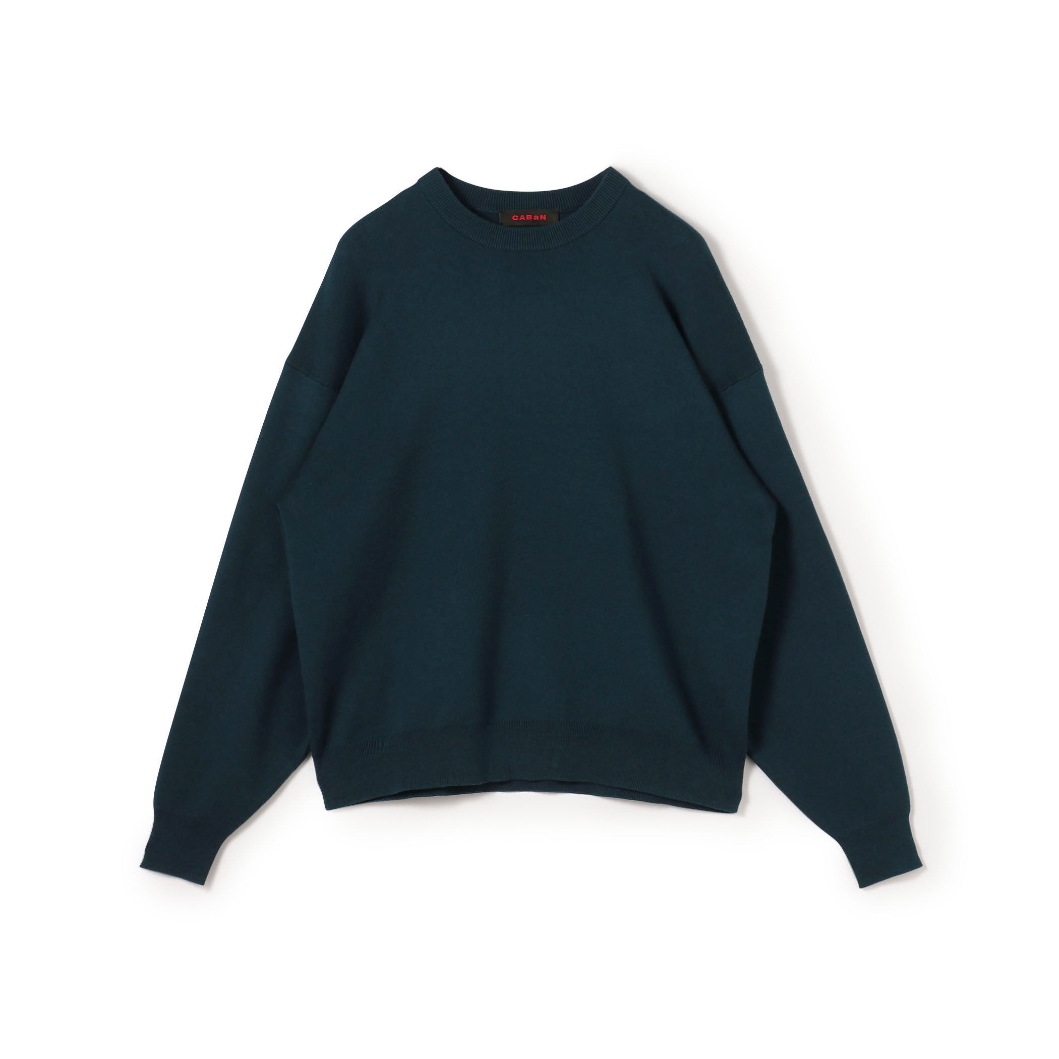 CABaN コットンカシミヤ クルーネックプルオーバー