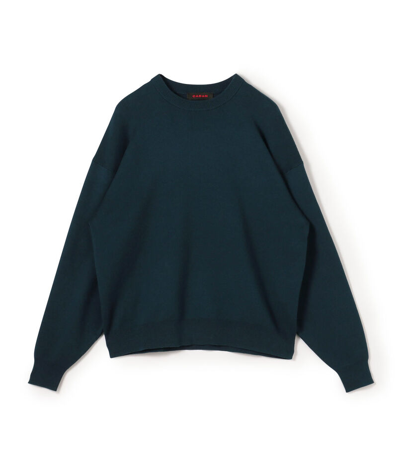 CABaN コットンカシミヤ クルーネックプルオーバー