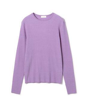 ストレッチカシミヤ ボールネックプルオーバー