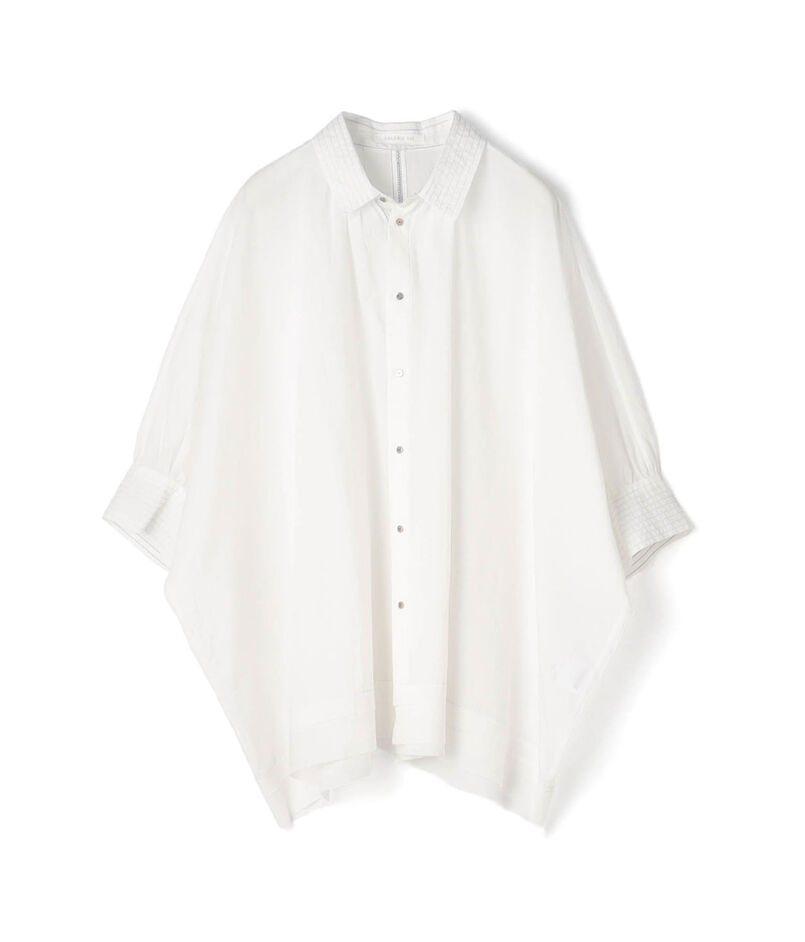 インドコットン ワイドシャツ