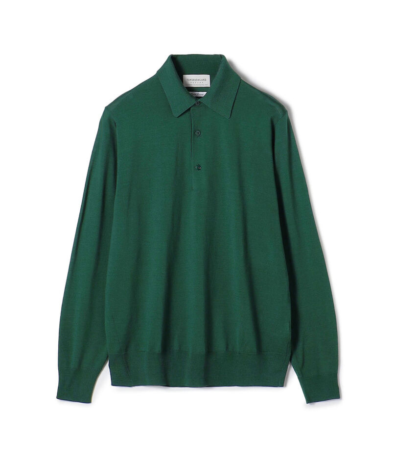□□□TOMORROWLAND TRICOT スーパーファインメリノウール ニットポロシャツ S WOOL｜トゥモローランド 公式通販