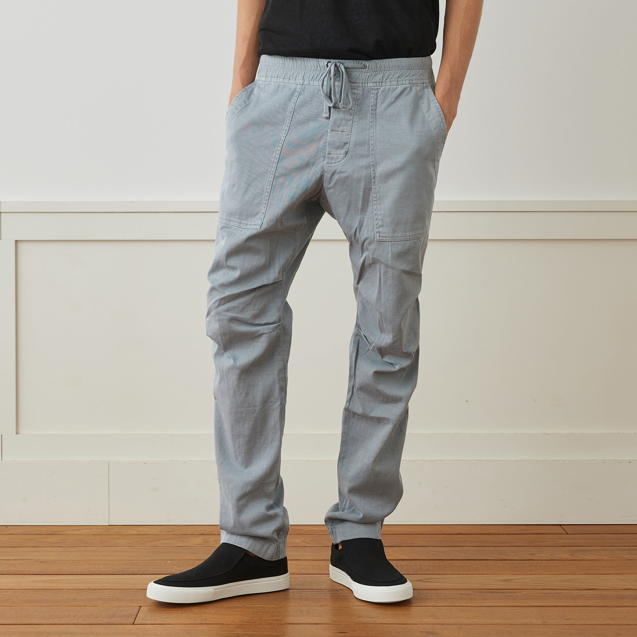 コットンスラブ ドローストリングパンツ MACS1336