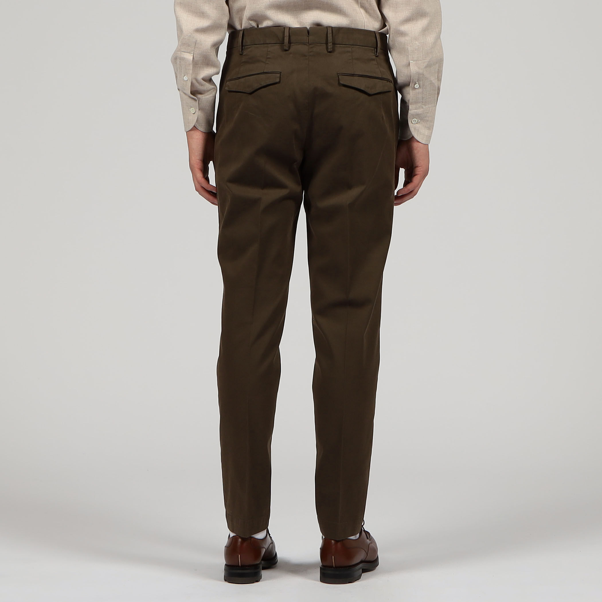 PT TORINO MASTER FIT コットンツイル スリムパンツ