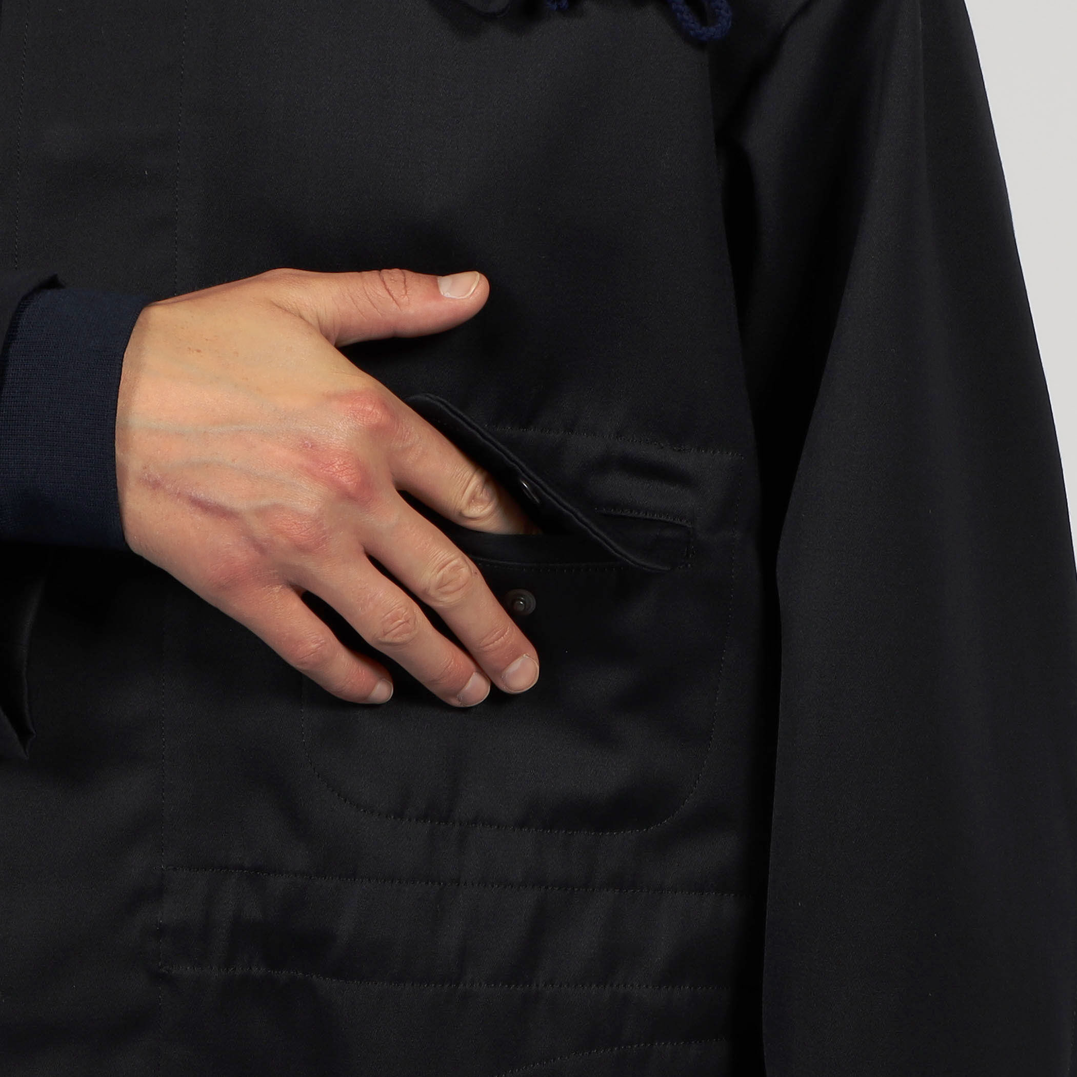 □ウールコットン ステンカラーコート｜トゥモローランド 公式通販