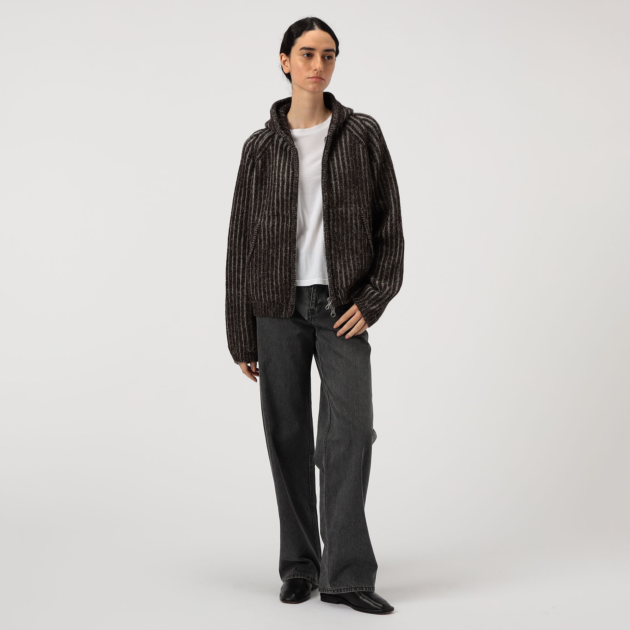 ジャケット・アウター OUR LEGACY level hood black Our Legacy - Level Hood Jet Black Isles Wool