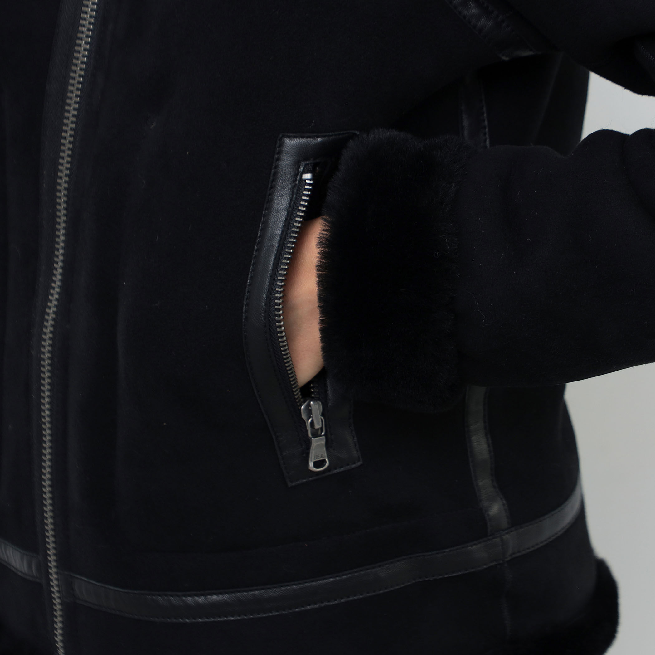 ラムレザー ムートンジャケット｜トゥモローランド 公式通販