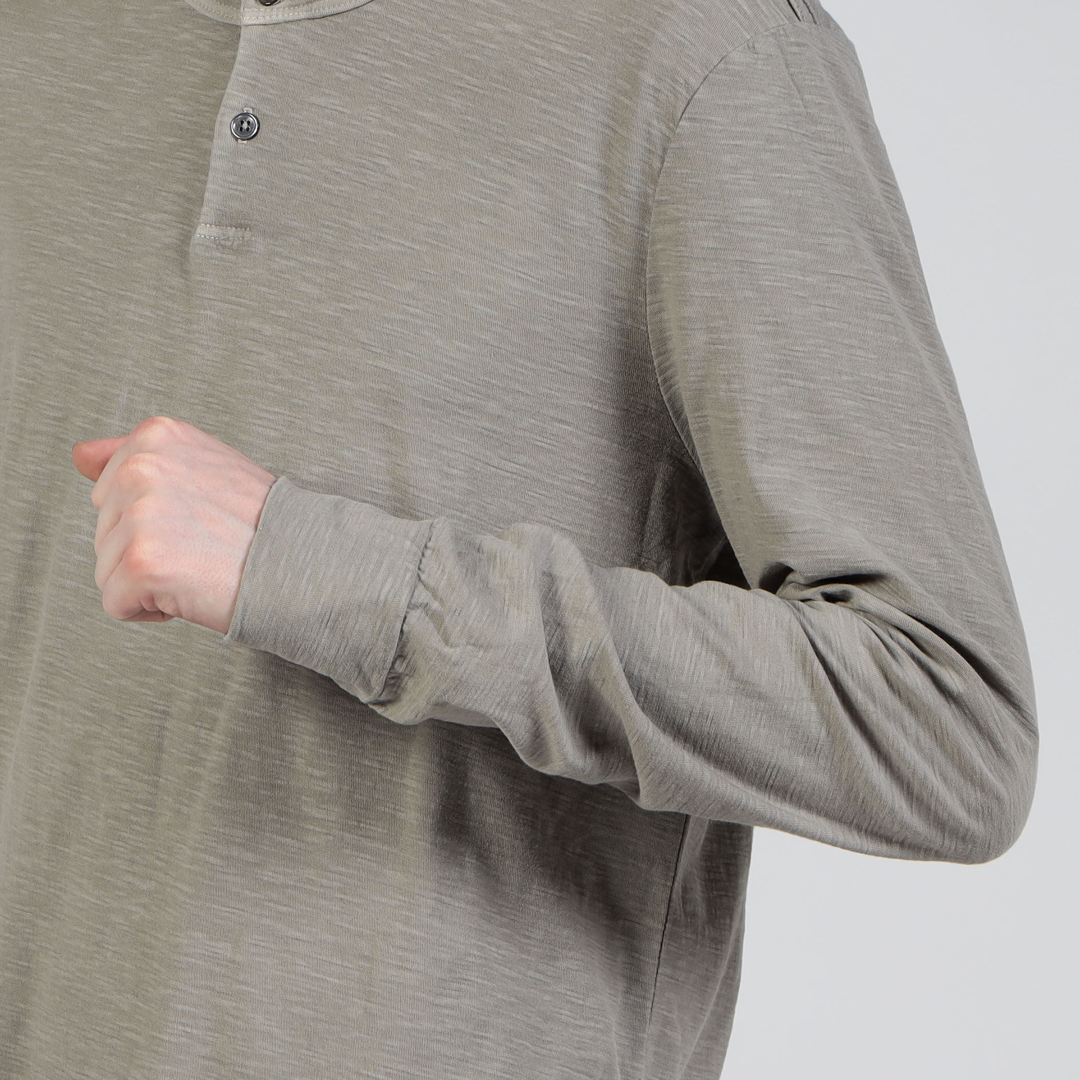 スラブジャージー ヘンリーネックプルオーバー MRJY3545