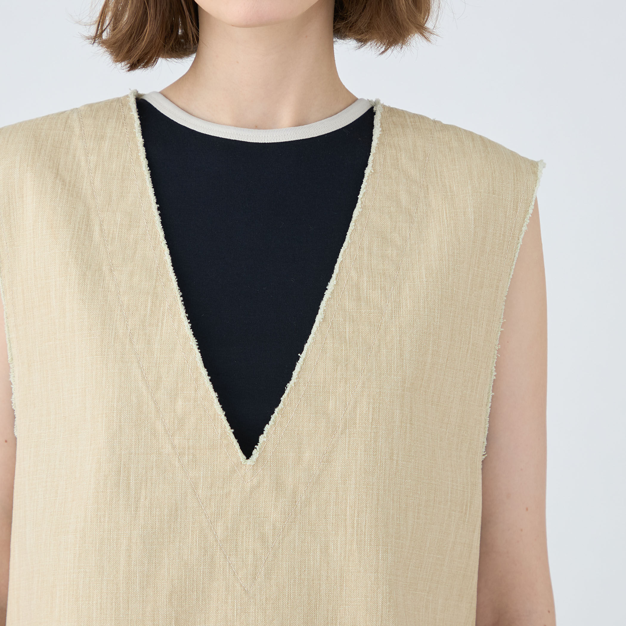 トゥモローランド　MACPHEE ベスト 楽天市場】【SALE／40%OFF】ウールムリネ Vネックベスト MACPHEE