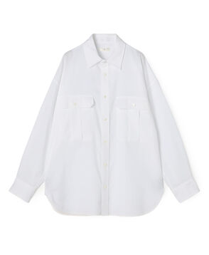 コットンボイル レギュラーカラーシャツ