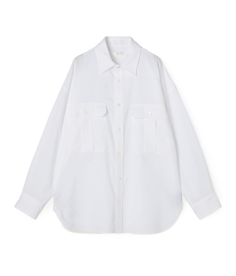 コットンボイル レギュラーカラーシャツ