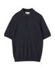 ■シルクコットン ニットポロシャツ SESIA