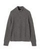 ライトウェイトカシミヤワッフル ハーフジッププルオーバー MLTC3709