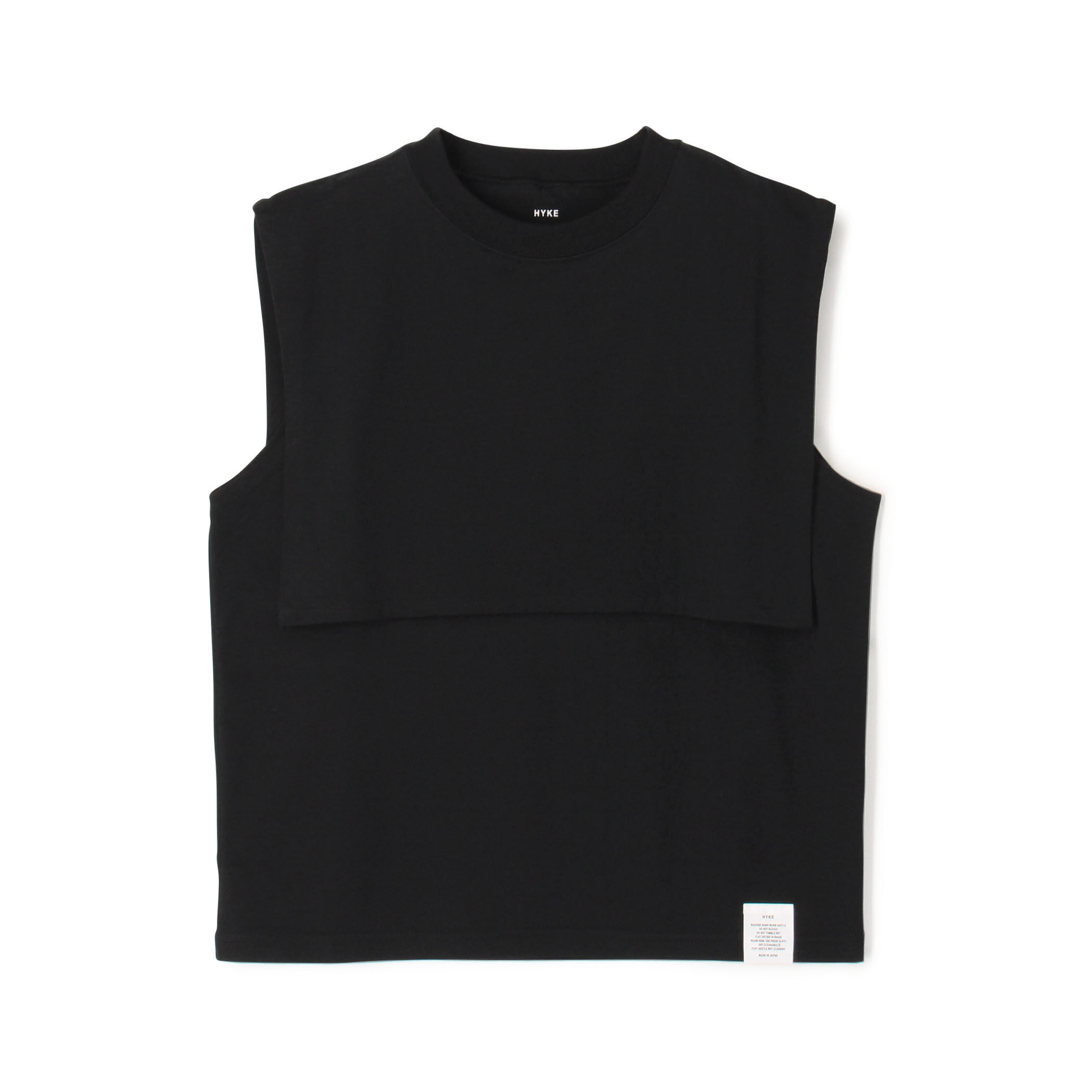 HYKE SLEEVELESS TEE｜トゥモローランド 公式通販