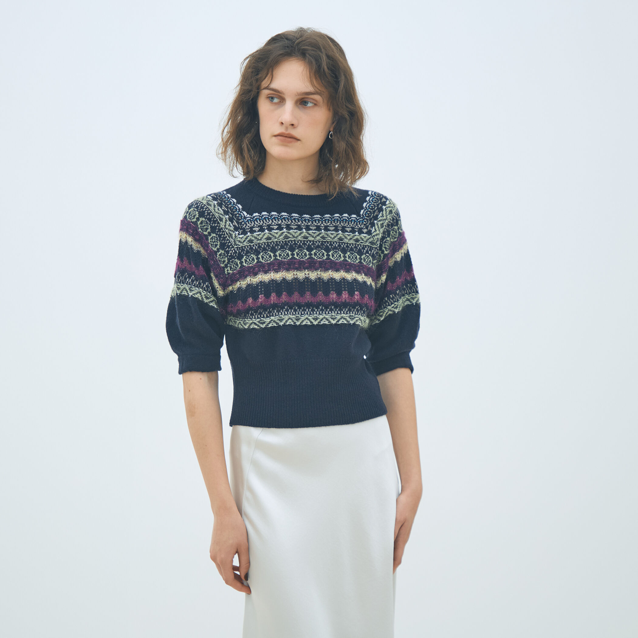 フェアアイル ハーフスリーブプルオーバー｜トゥモローランド 公式通販