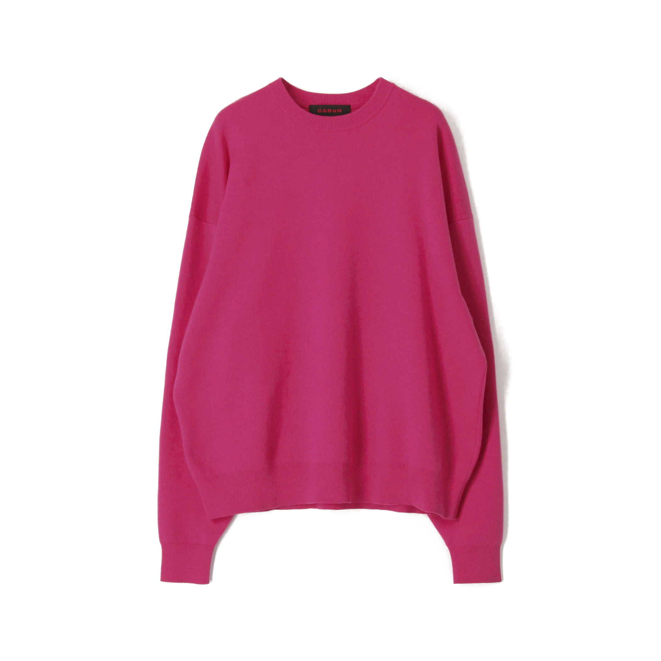CABaN コットンカシミヤ クルーネックプルオーバー