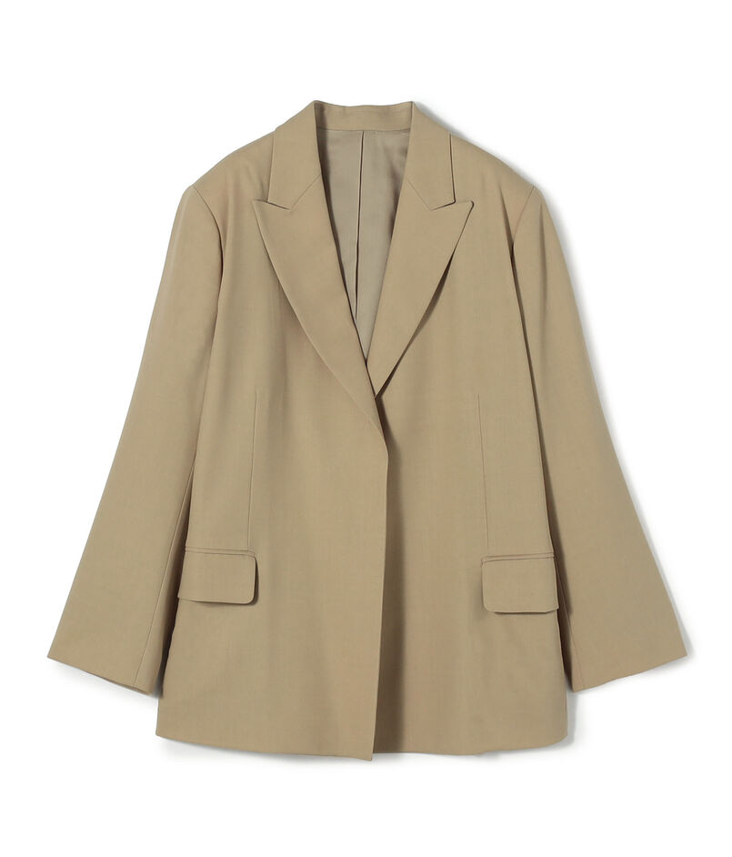 【WEB先行予約】ウールドスキン アンボタンシングルジャケット