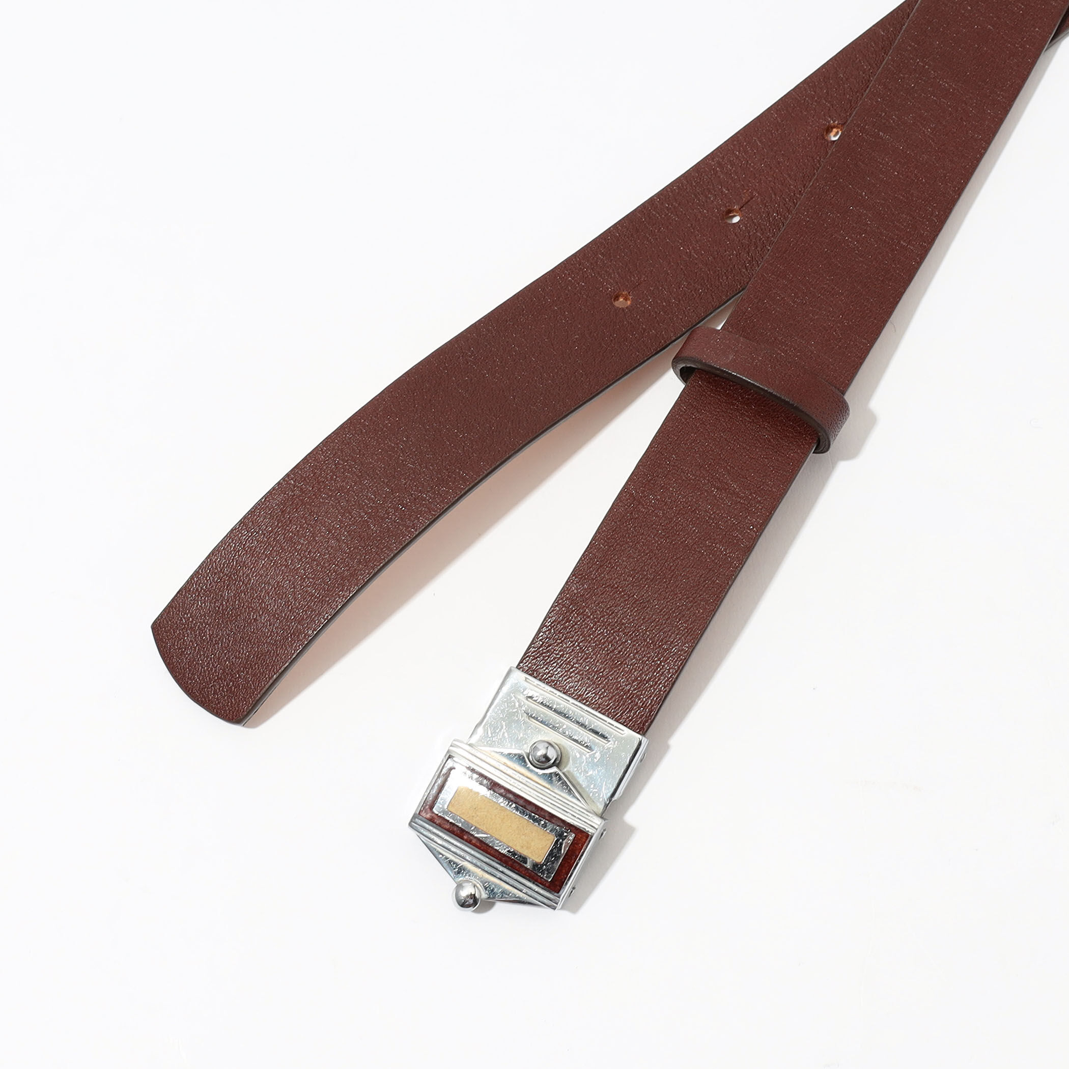 MAISON et VOYAGE ヴィンテージバックル レザーベルト