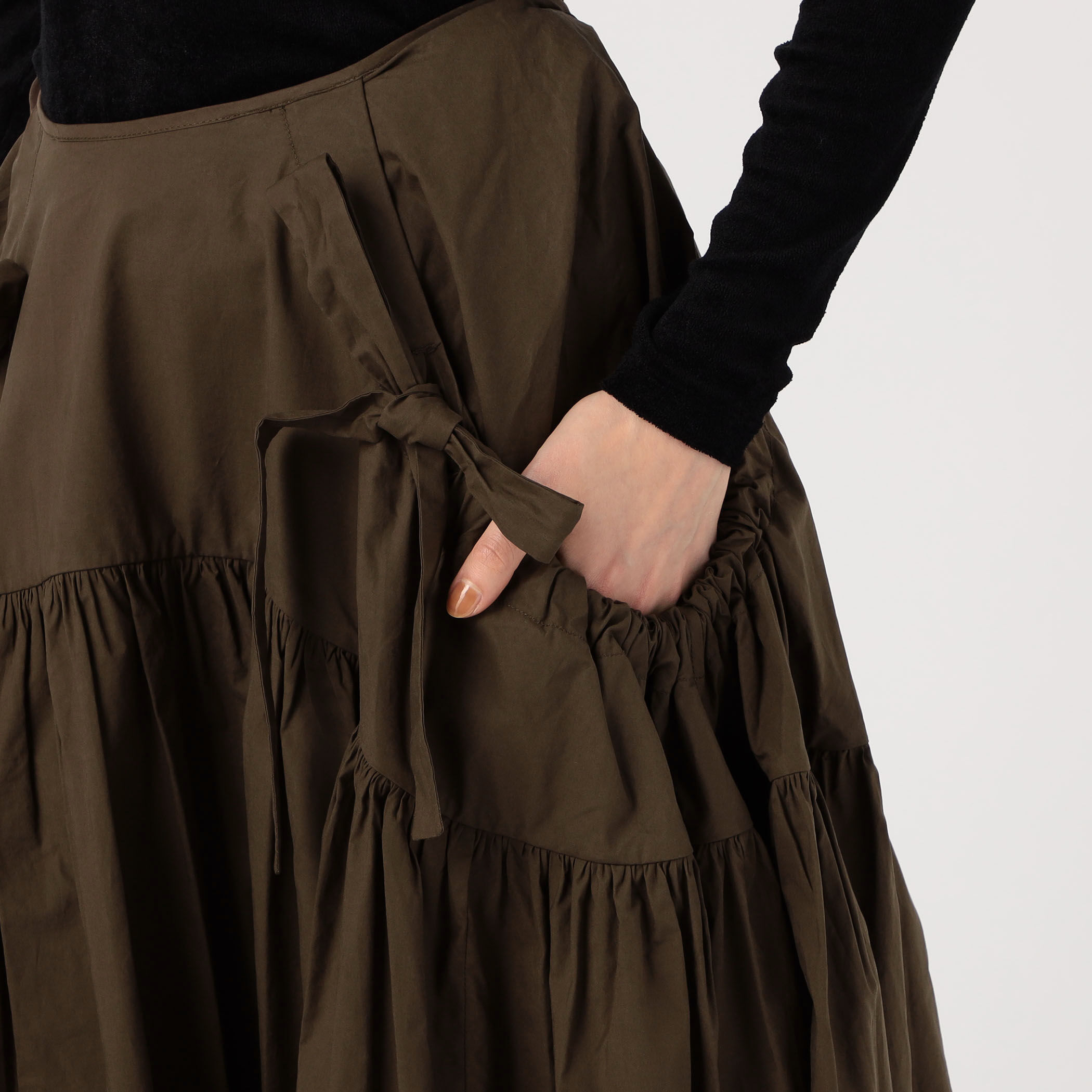 Cecilie Bahnsen セシリーバンセン justice スカート セシリーバンセン - Cecilie Bahnsen | Panelled Skirt-Black-6