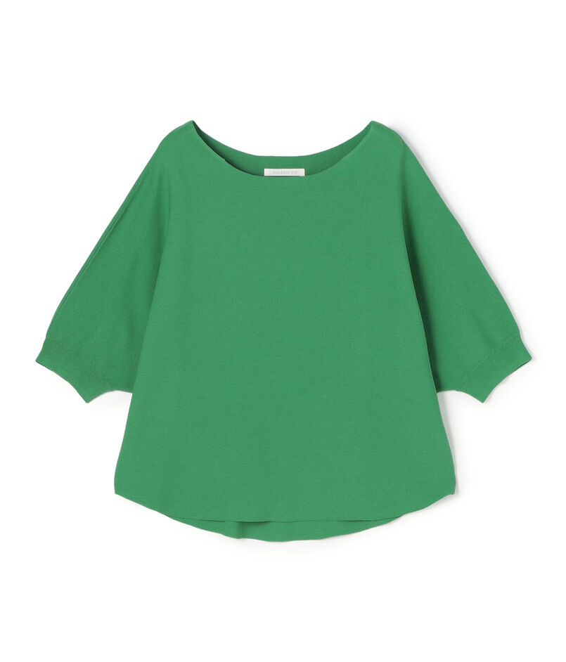 クレープコットンガーター ドルマンスリーブプルオーバー