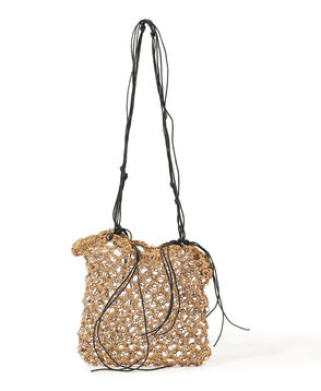 MANY RHIZOME RYE NET Shoulder Bags