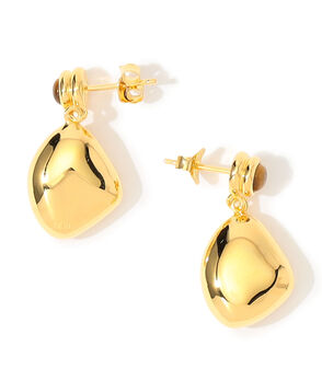 DEVE La Radieuse Tiger's eye ドロップピアス