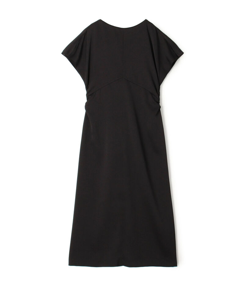 グレースサテン ギャザーワンピース