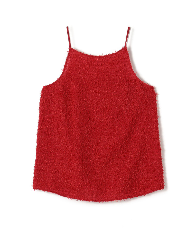 ファンシーヤーンツイード アメリカンスリーブキャミソール