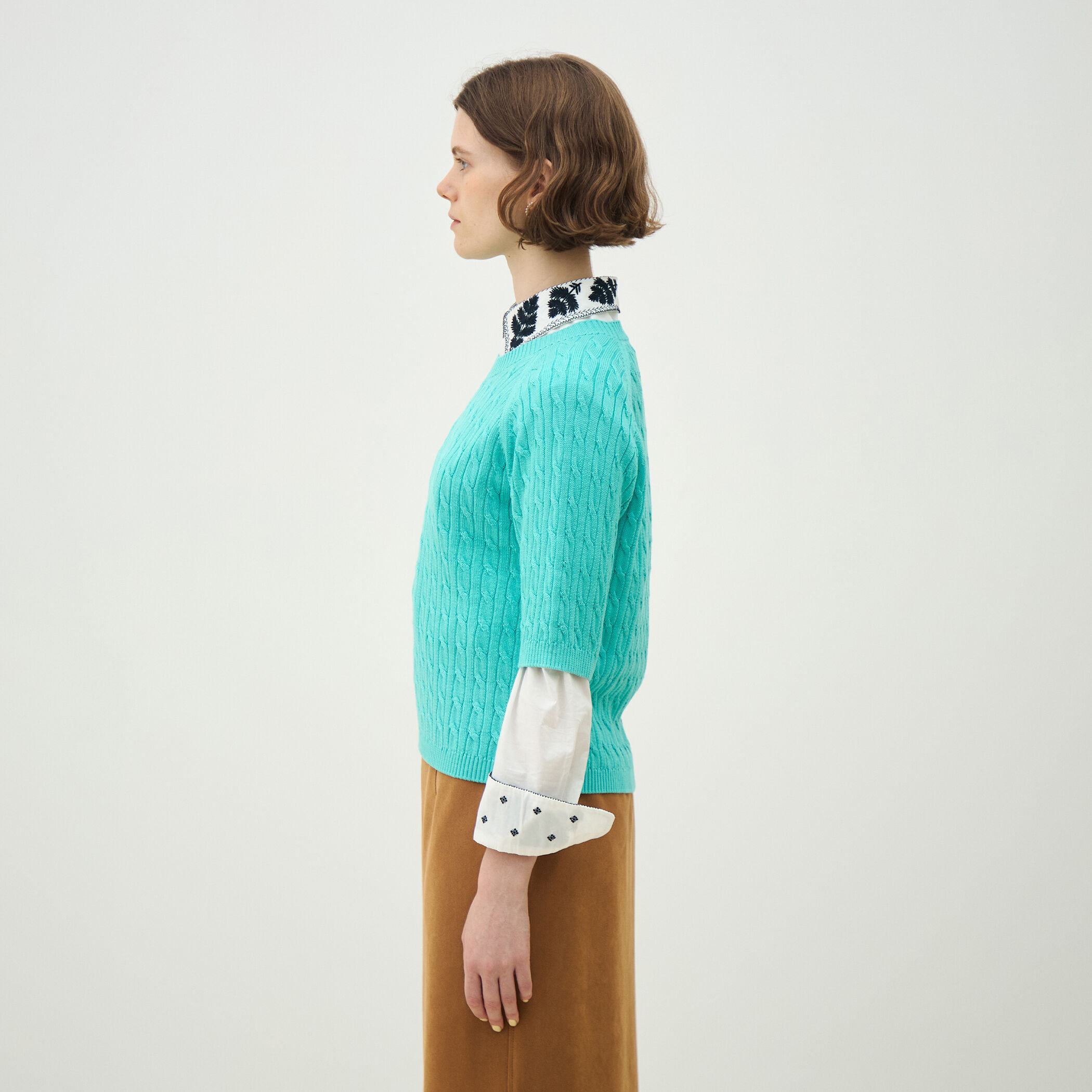 ギザケーブル ハーフスリーブプルオーバー｜トゥモローランド 公式通販