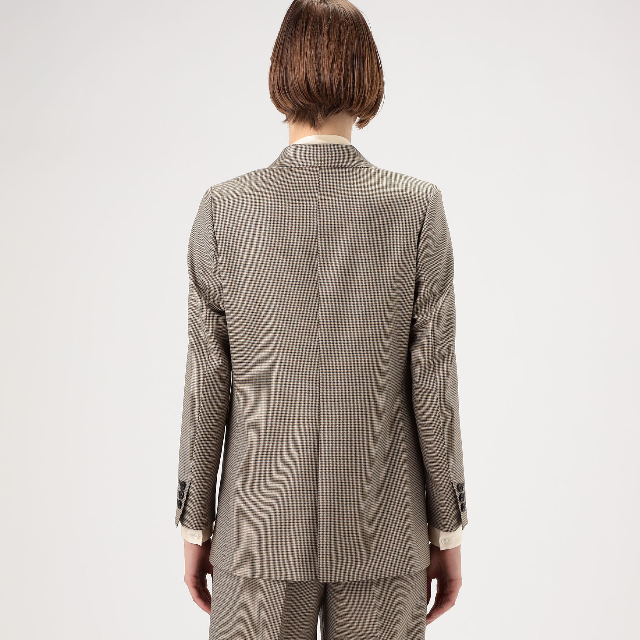 ブラウニーガンクラブチェック シングル1Bジャケット