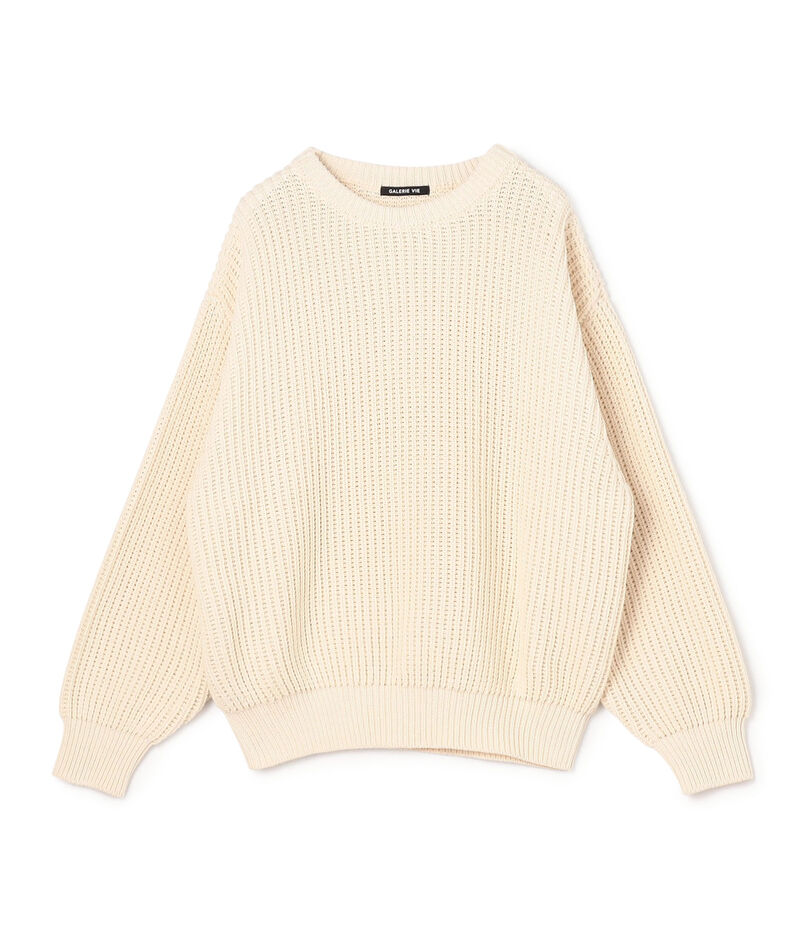 ■フィッシャーマンズリブ クルーネックプルオーバー
