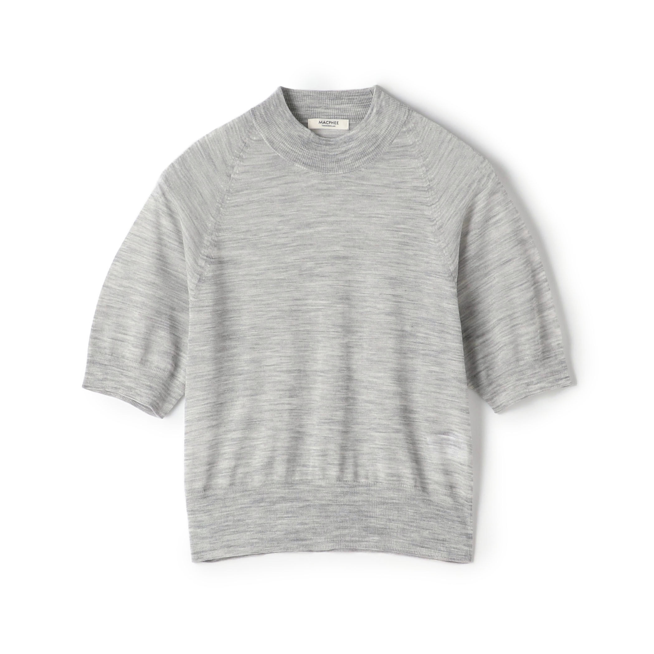 シアーウールブレンド ハーフスリーブプルオーバー｜トゥモローランド