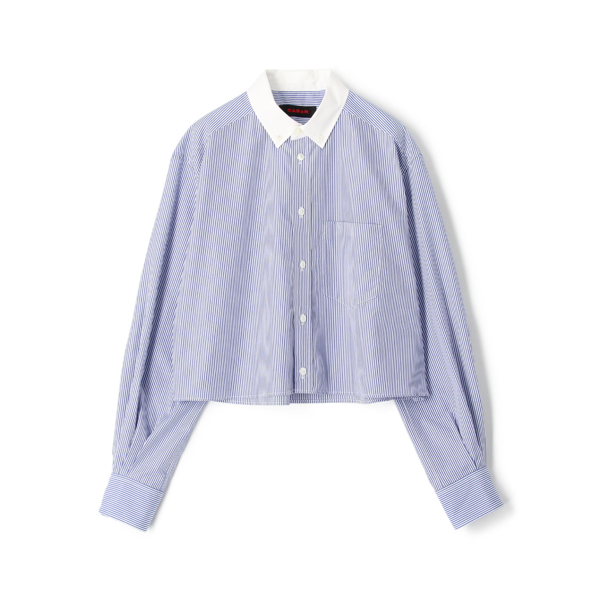 CABaN キャバン★ コットンタイプライター クロップドシャツ コットンタイプライター クロップドシャツ｜トゥモローランド