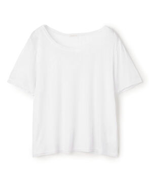 ■ガーゼフライスジャージー ラウンドネックTシャツ