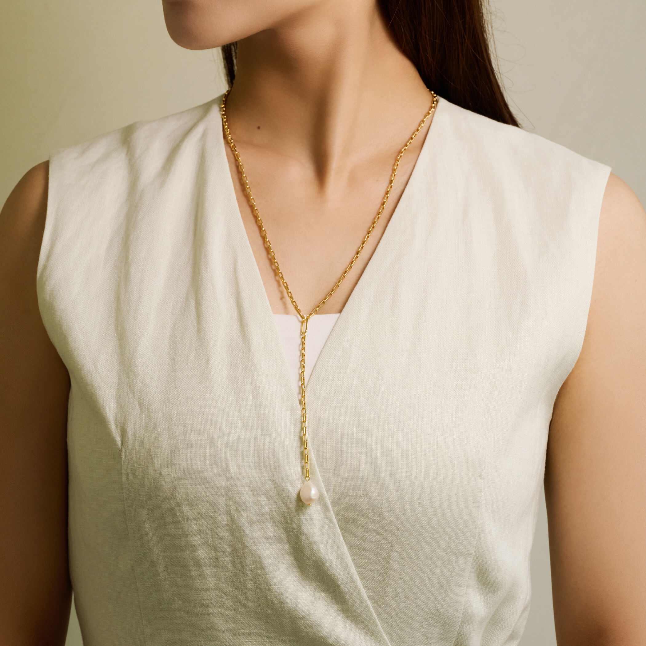 別注】januka Chain w/Pearl ロングネックレス｜トゥモローランド 公式