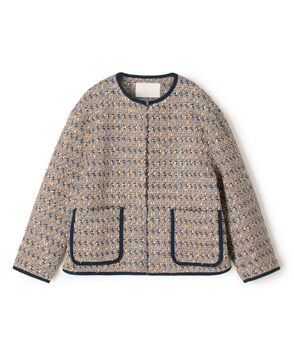 Blueberry Tarte クルーネックジャケット