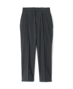 ■レーヨンリネンコットン スリムテーパード イージーパンツ