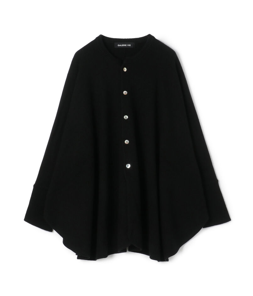モンゴルカシミヤ オーバルカーディガン