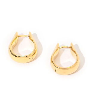 TOM WOOD Oyster Hoops M Gold