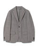 ■Super120'sウールポリエステル シングルブレステッド2Bジャケット