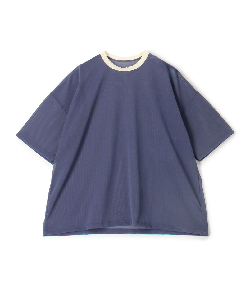 【別注】OVERNEATH Net Big T-shirts メッシュネットＴシャツ